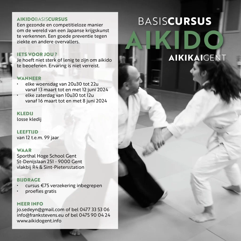 Aikido Gent Basiscursus 2024