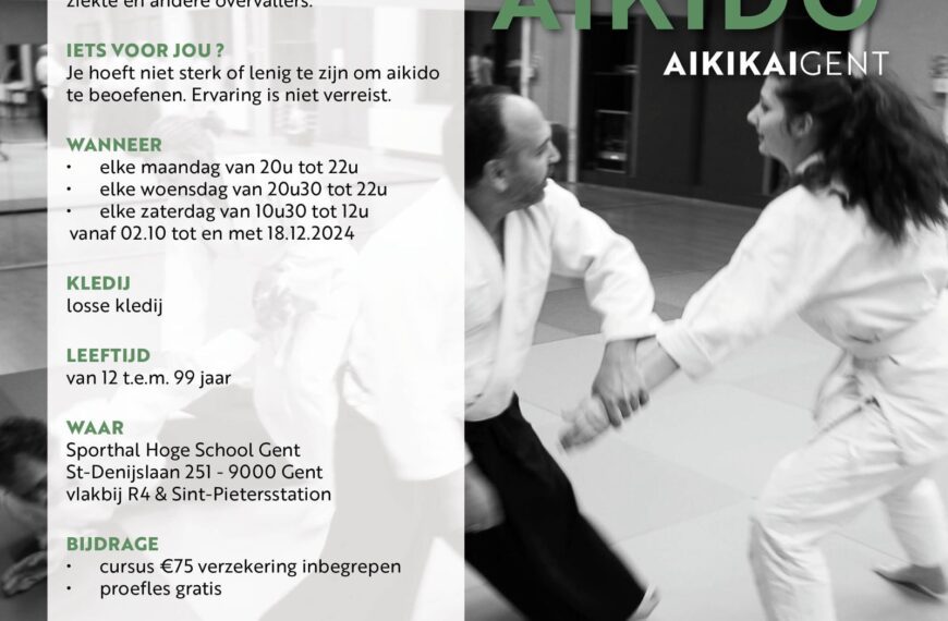 Join our Aikido Beginners Course