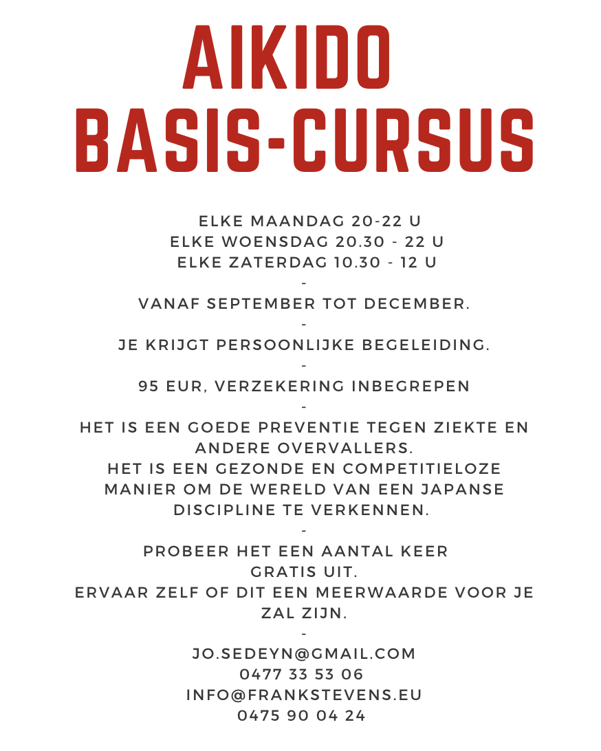 Basis cursus Aikido